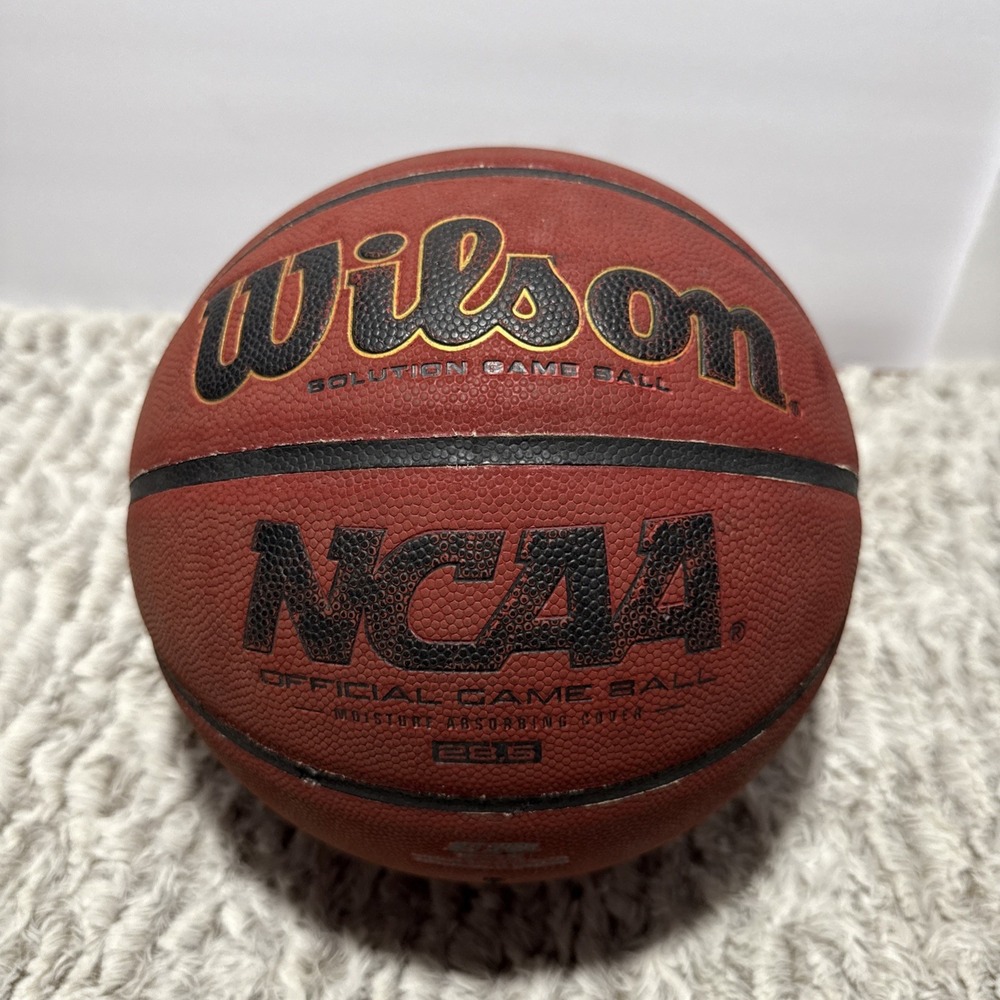 Wilson NCAA Official Game Ball NFHS Size 6 (28.5") Solution Game Basketball